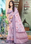 Vamika Vol 2 By Kashvi Dull Moss Viscose Daily Wear Saree Wholesalers In Surat